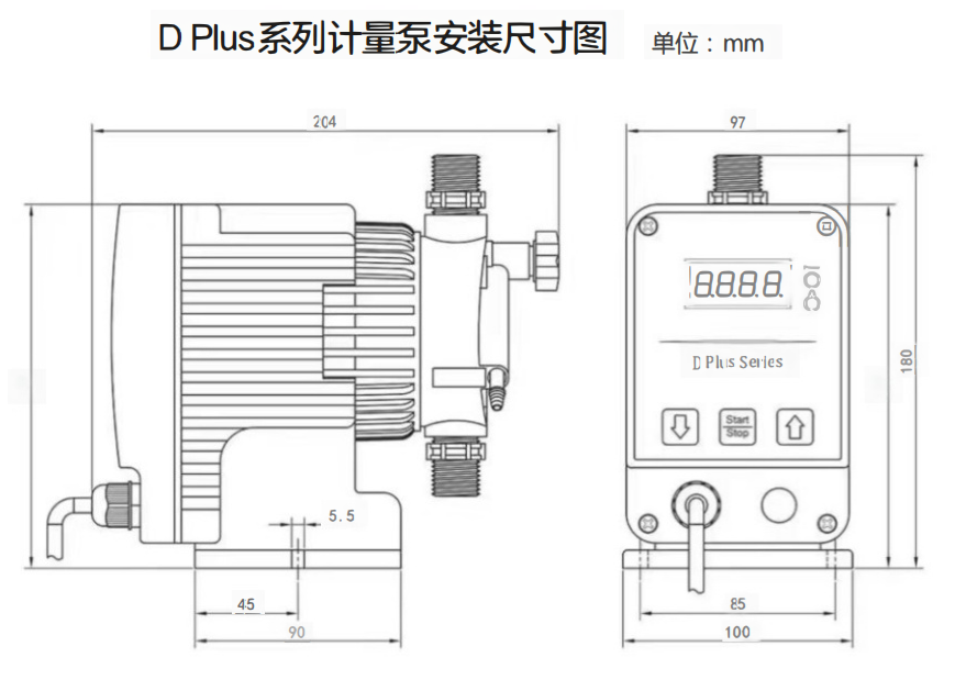 D Plus系列電磁式計(jì)量泵